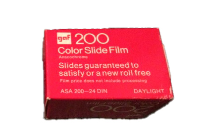 Ansco GAF Color 200