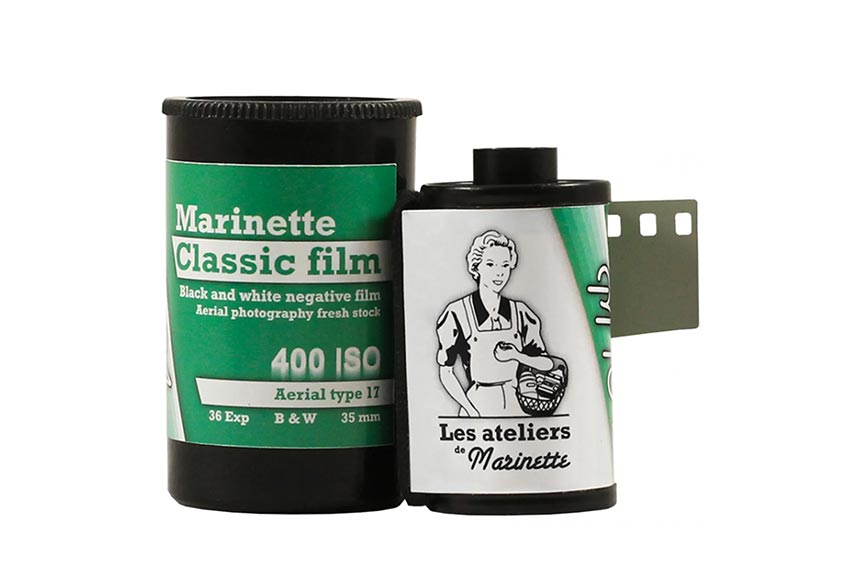 Marinette Classic Film M104 — Svema Aerial Type 17 400